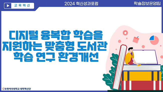 디지털 융복합 학습을 지원하는 맞춤형 도서관 학습 연구 환경개선